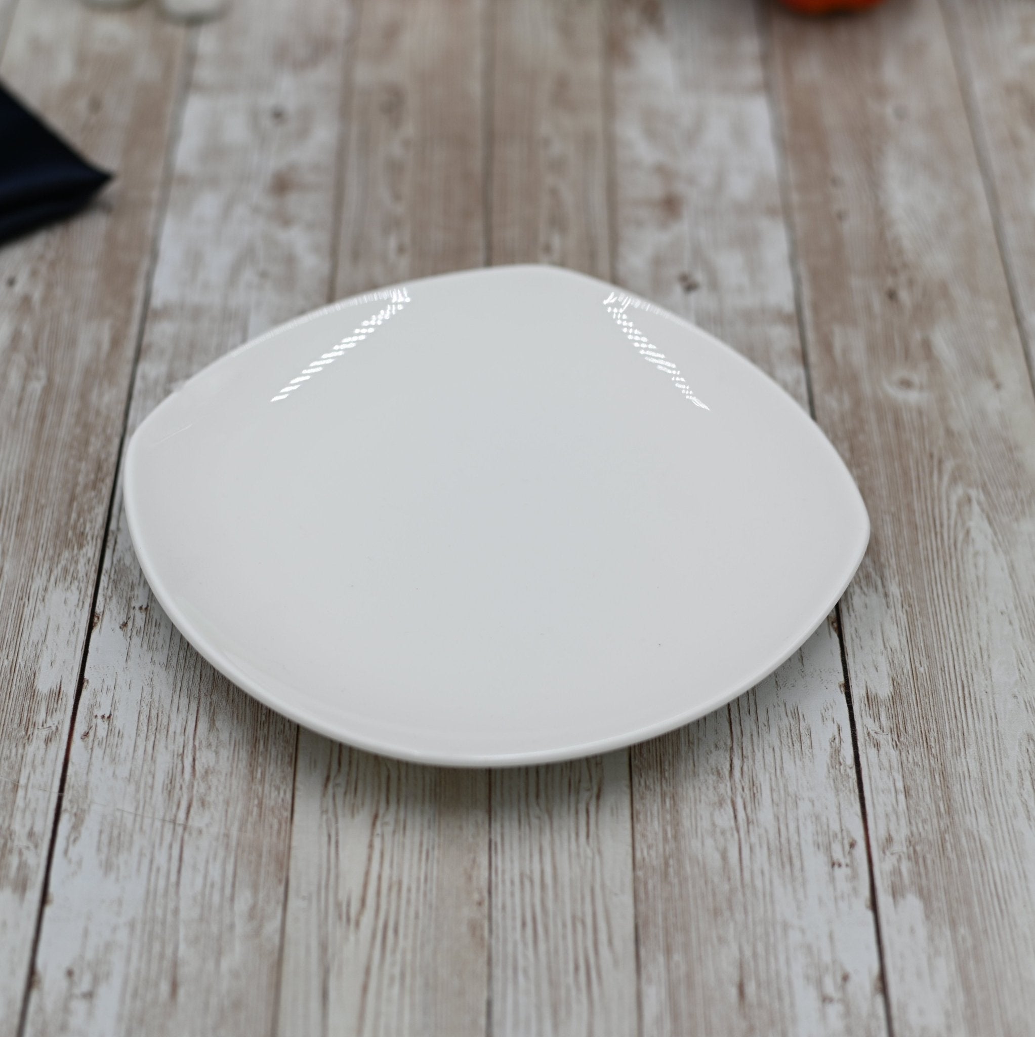 Set of 6 Fine Porcelain Bread Plates 6.5" x 6.5" | Zigeze