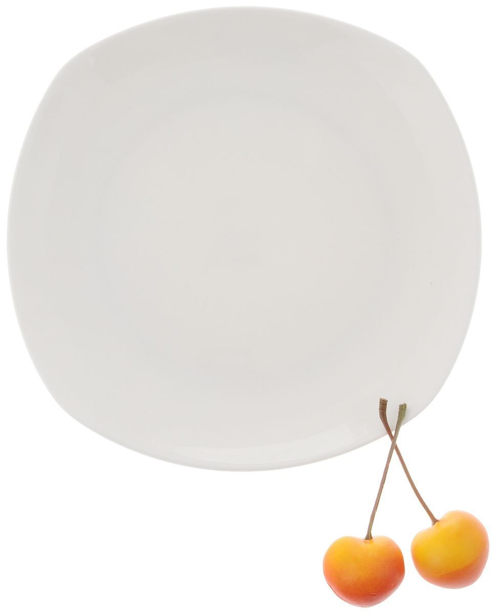 Set of 6 Fine Porcelain Bread Plates 6.5" x 6.5" | Zigeze