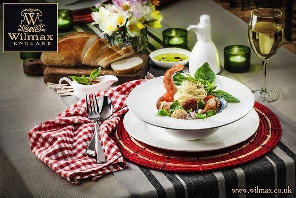 Set of 6 Fine Porcelain Deep Plates 8" | Zigeze