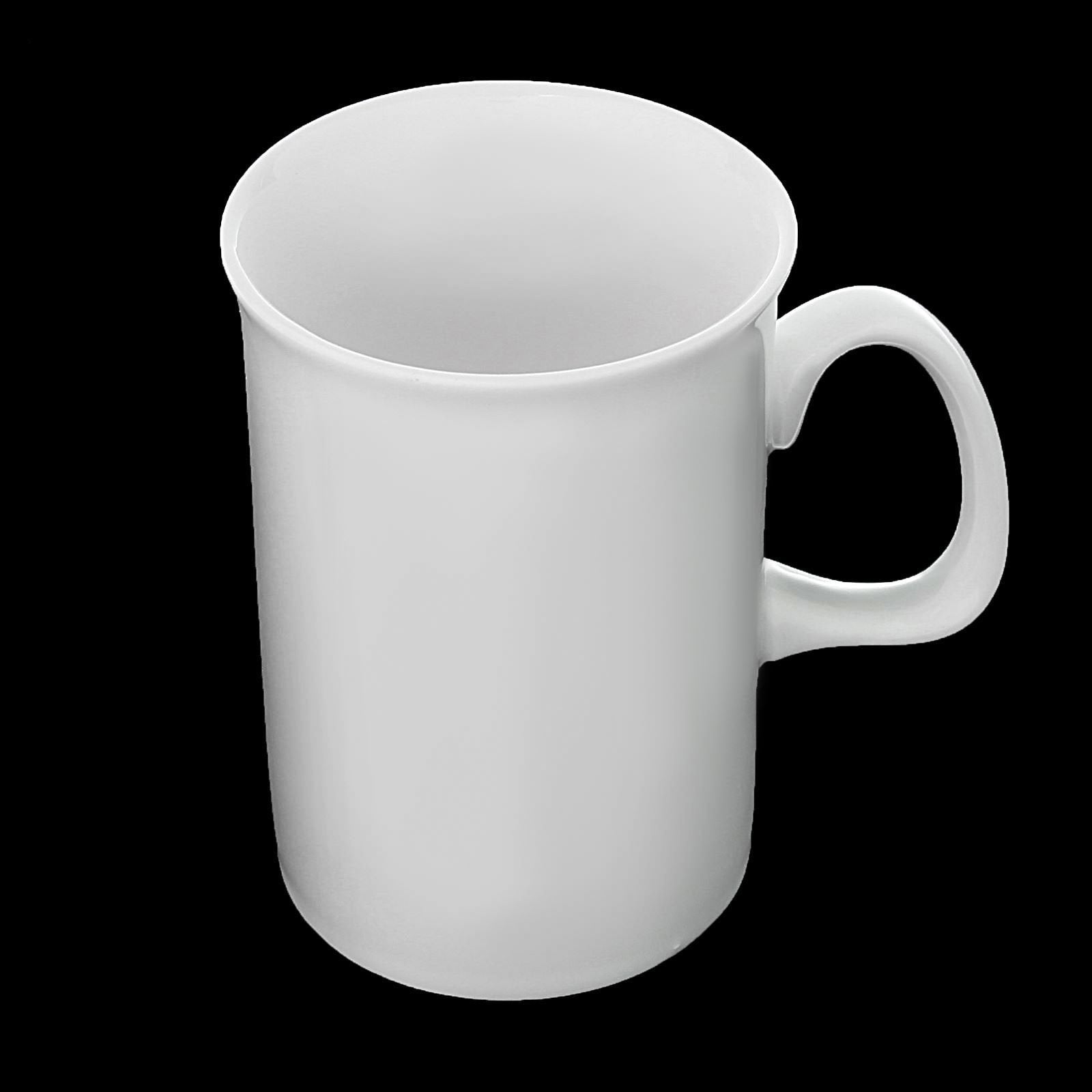 Set of 6 Fine Porcelain Mugs 10 Oz. | Zigeze