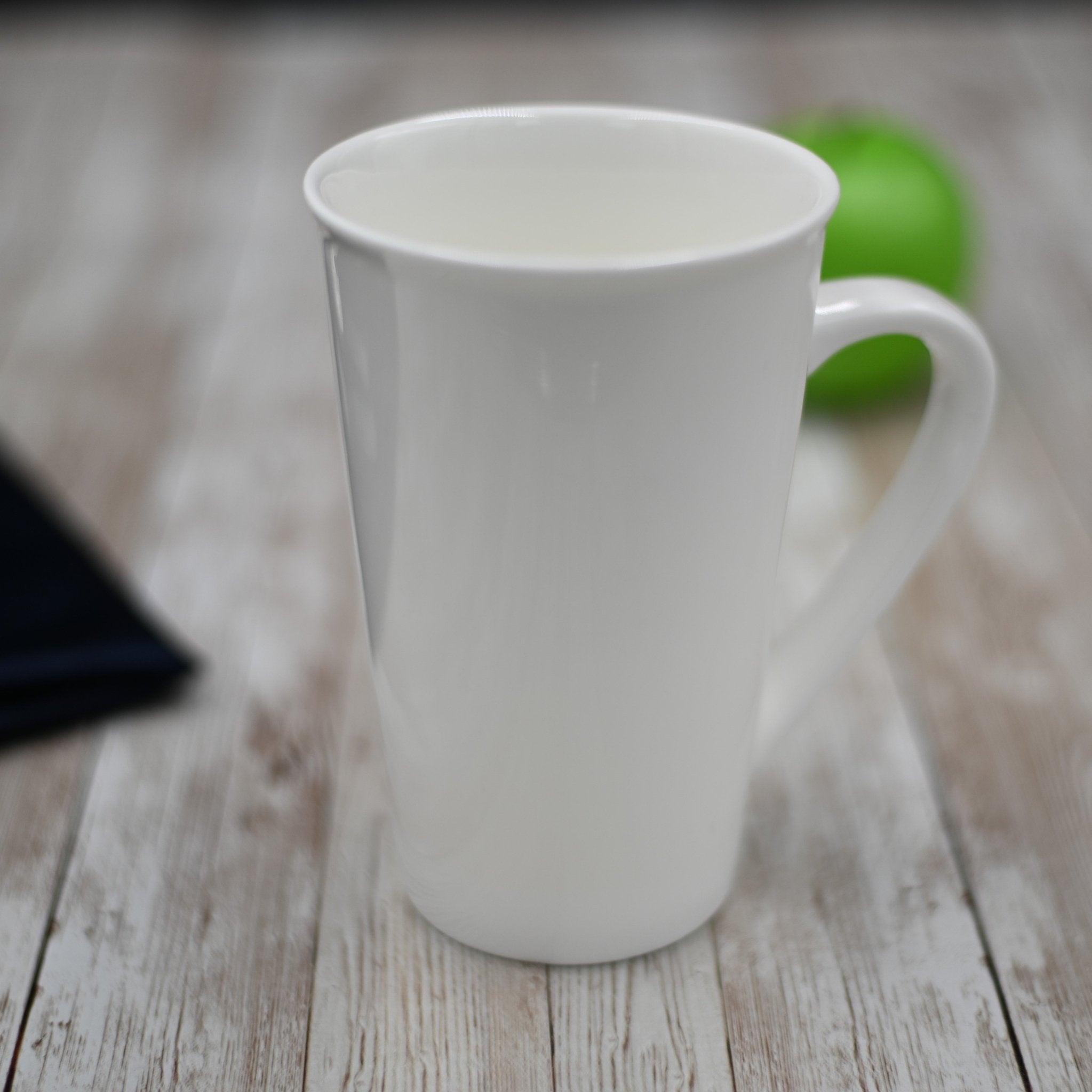Set of 6 Fine Porcelain Mugs, 19 Oz. | Zigeze