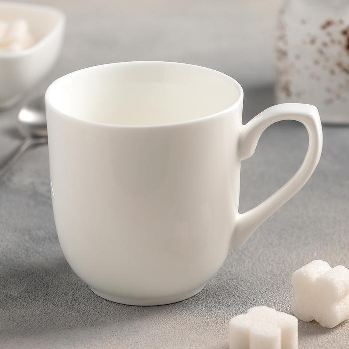 Set of 6 Fine Porcelain Mugs, 9 Oz. | Zigeze