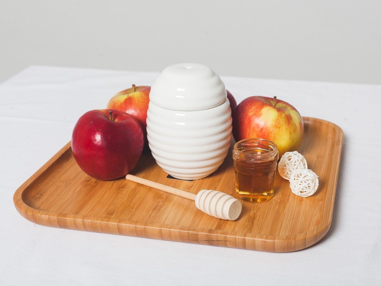 Set of 6 Natural Bamboo Platters | Zigeze