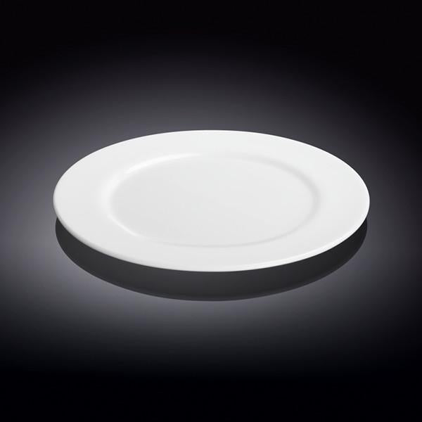 Set of 6 Porcelain Dessert Plates 8" | Zigeze