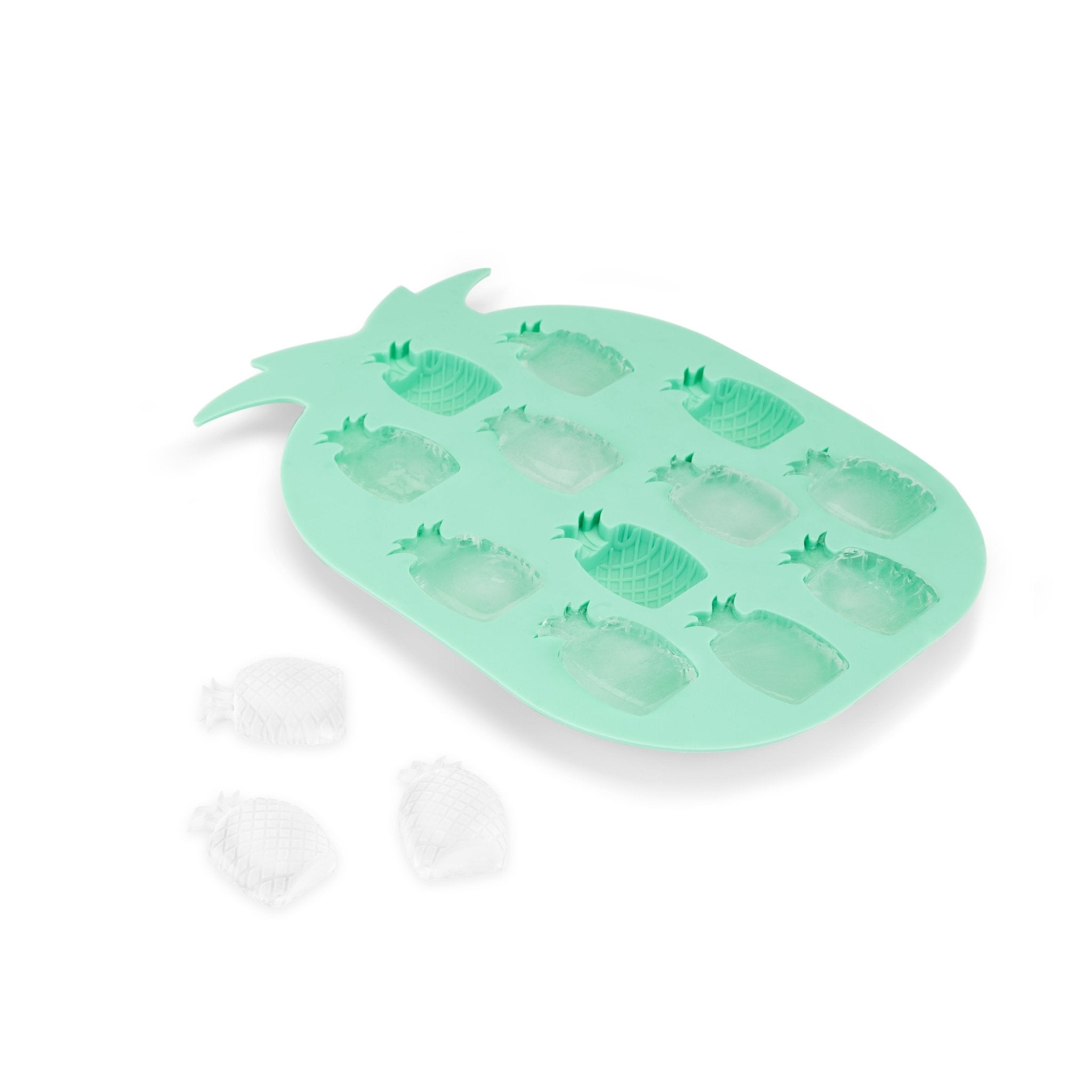 Silicone 12 Pineapple - Shaped Ice Cube Tray | Zigeze