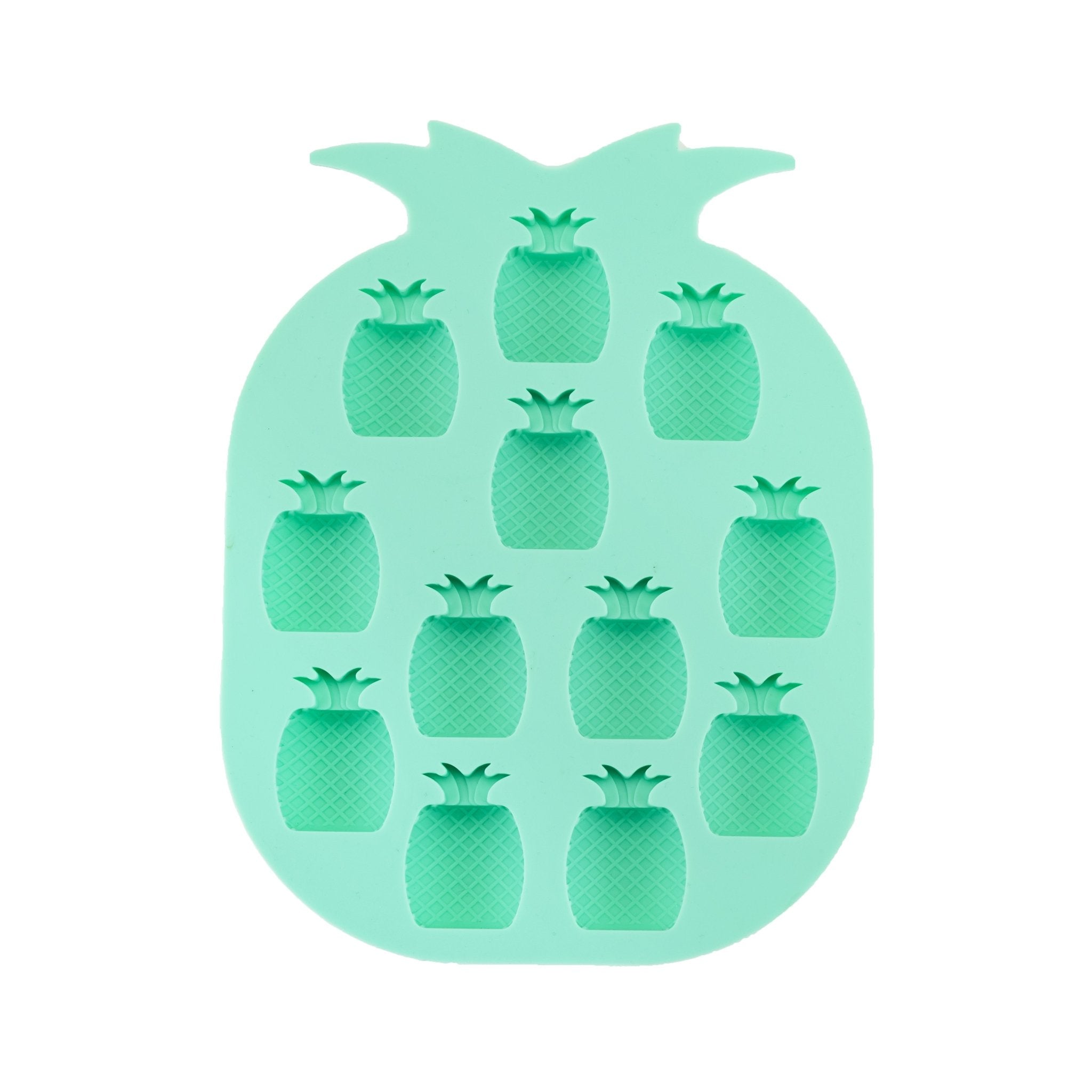 Silicone 12 Pineapple - Shaped Ice Cube Tray | Zigeze