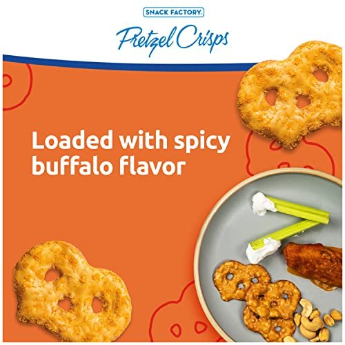 Snack Factory Buffalo Wing Pretzel Crisps | Zigeze