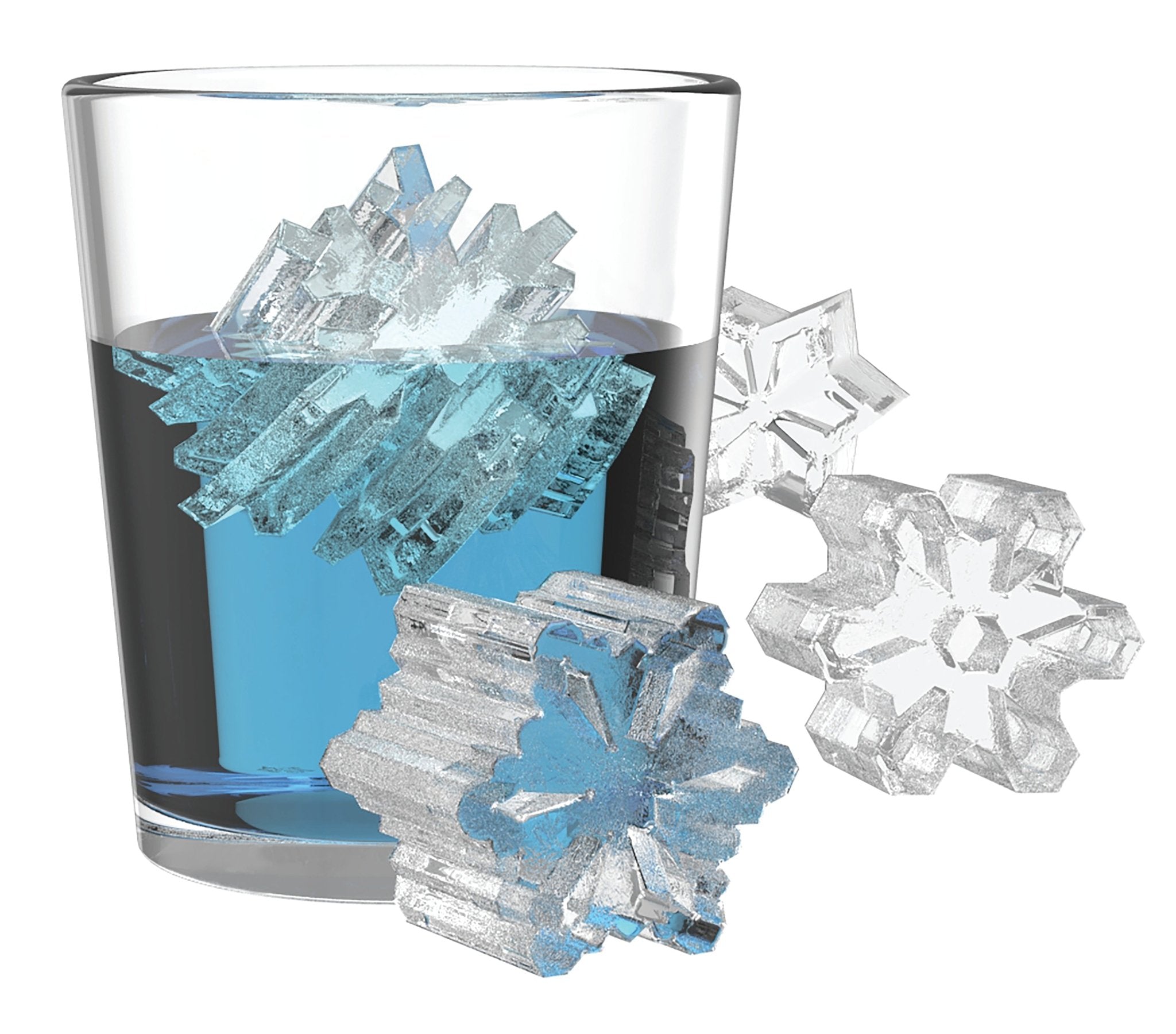 Snowflake Silicone Ice Cube Tray | Zigeze
