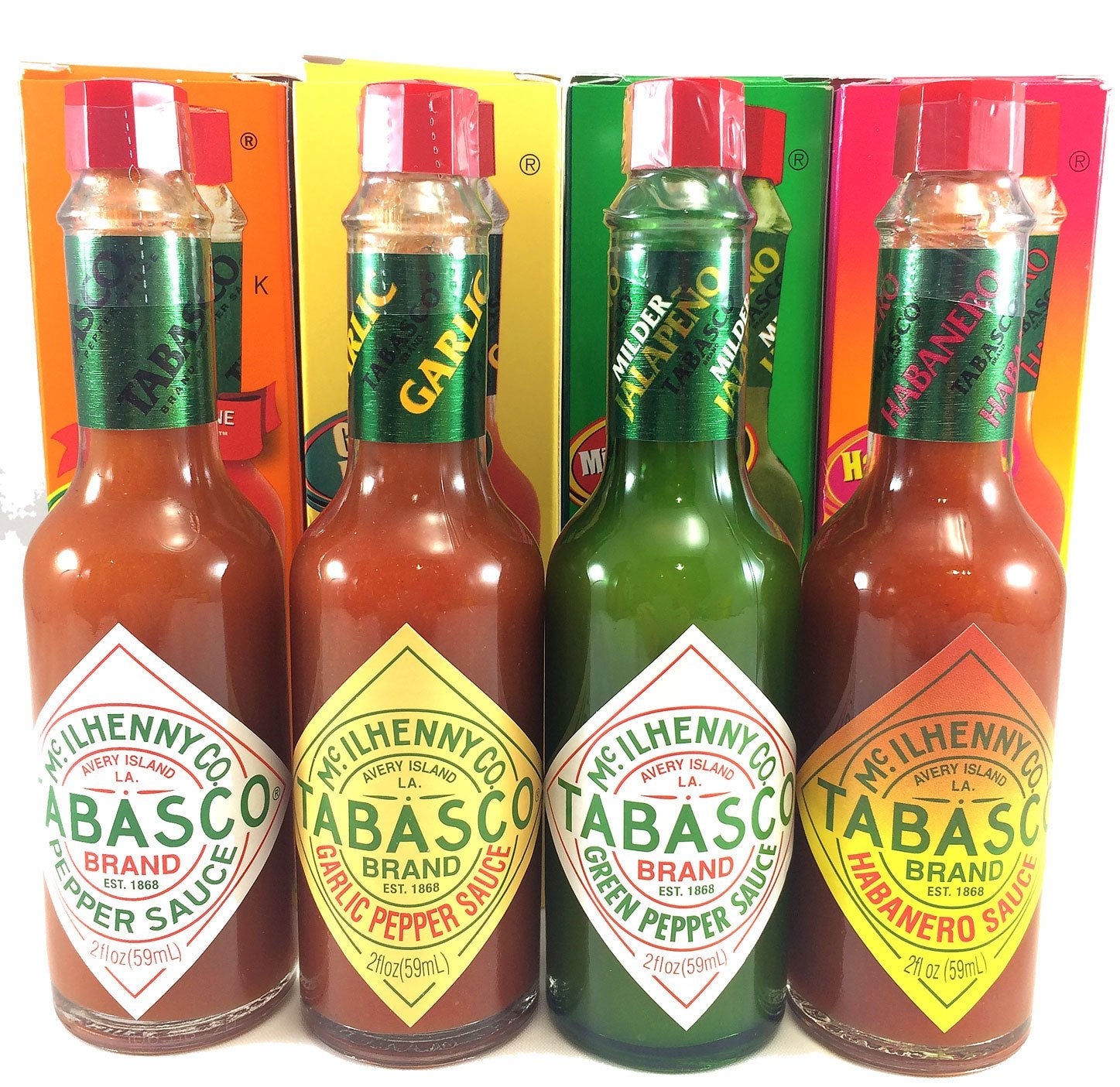Tabasco Sauce Variety 4 Pack | Zigeze