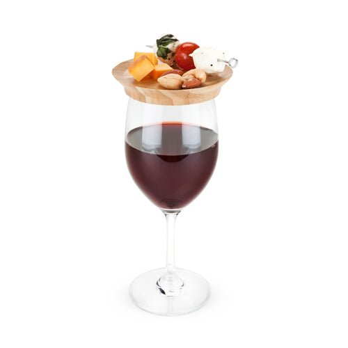 Topper Bamboo Appetizer Glass Toppers | Zigeze