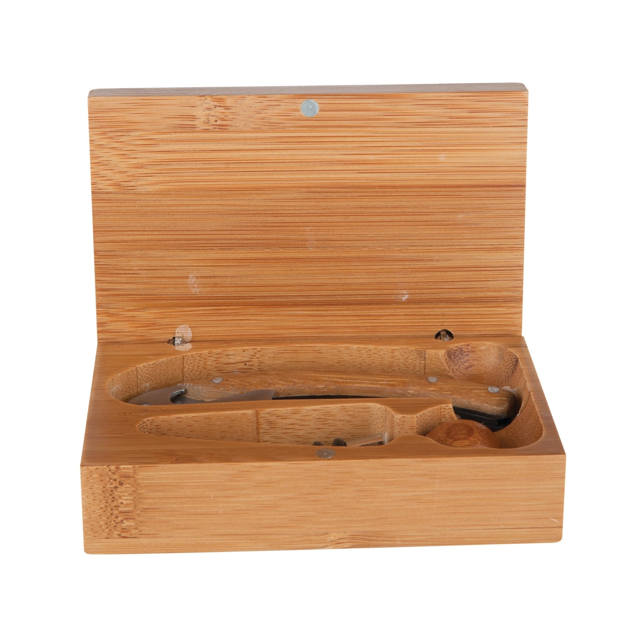 Two - Piece Natural Bamboo Accessory Set | Zigeze