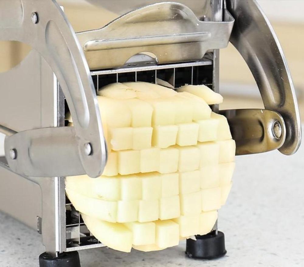 Vegetable and French Fries Cutter, 2 Blades | Zigeze
