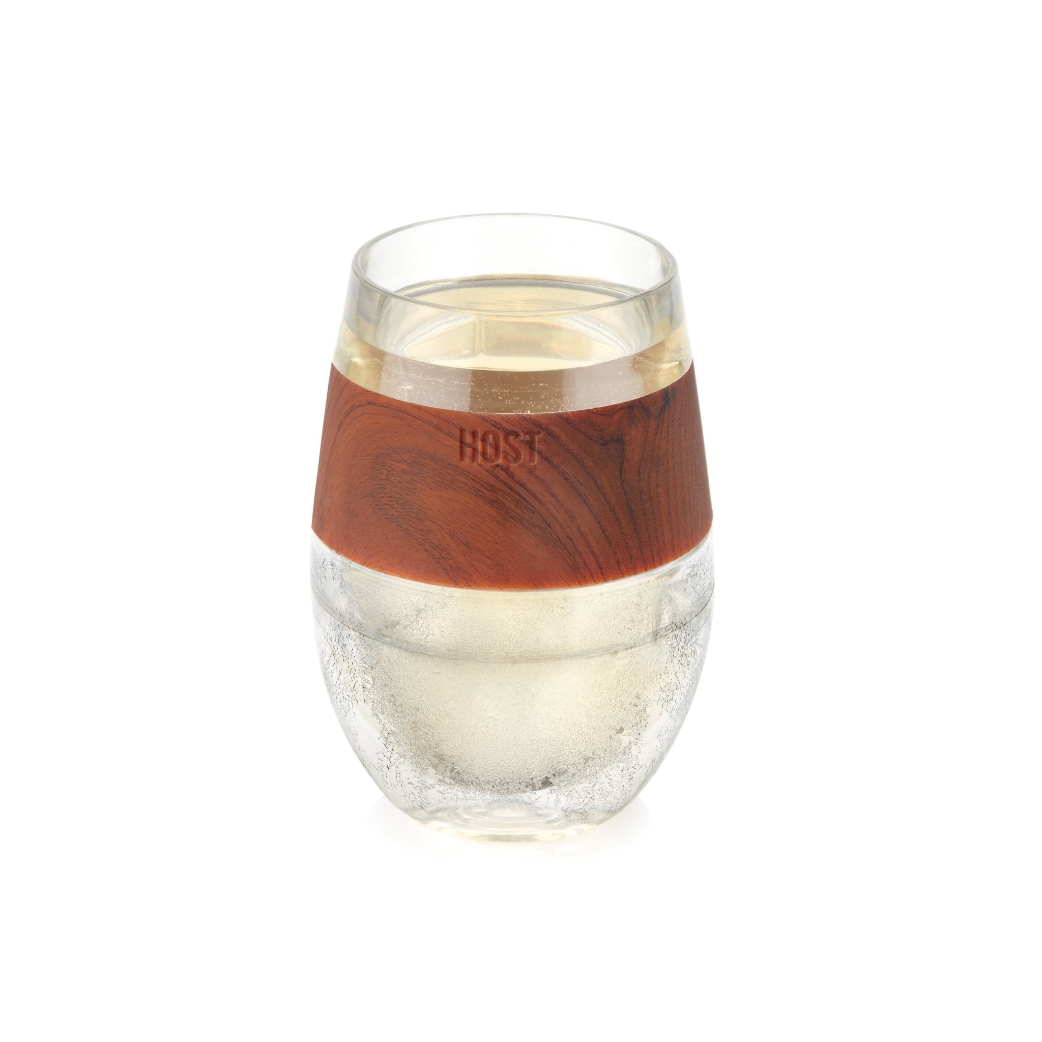 Wine Freeze Cooling Cup in Wood Shingle | Zigeze